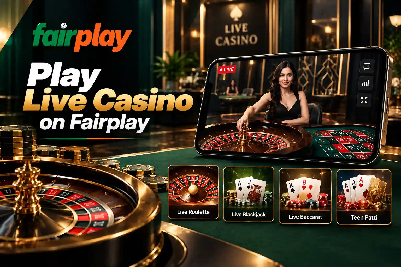 Live Casino on Fairplay